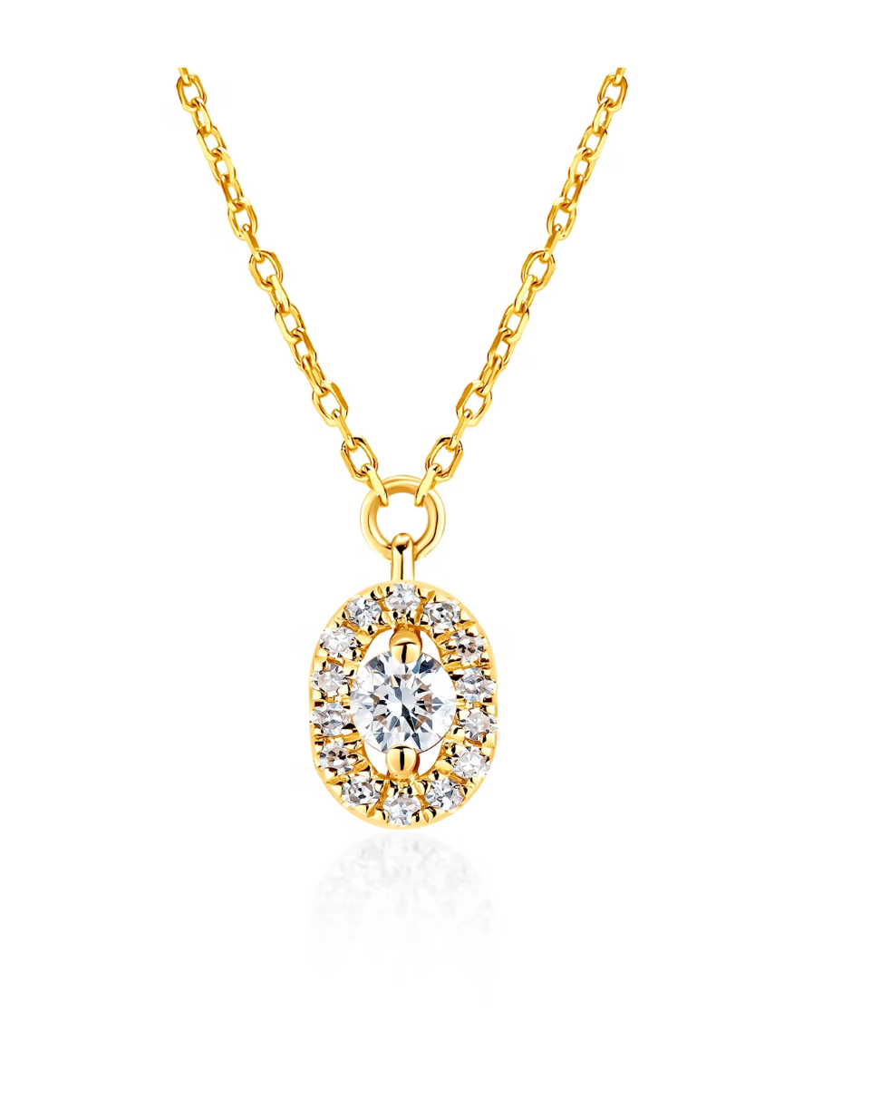 Aura Diamond Pendant